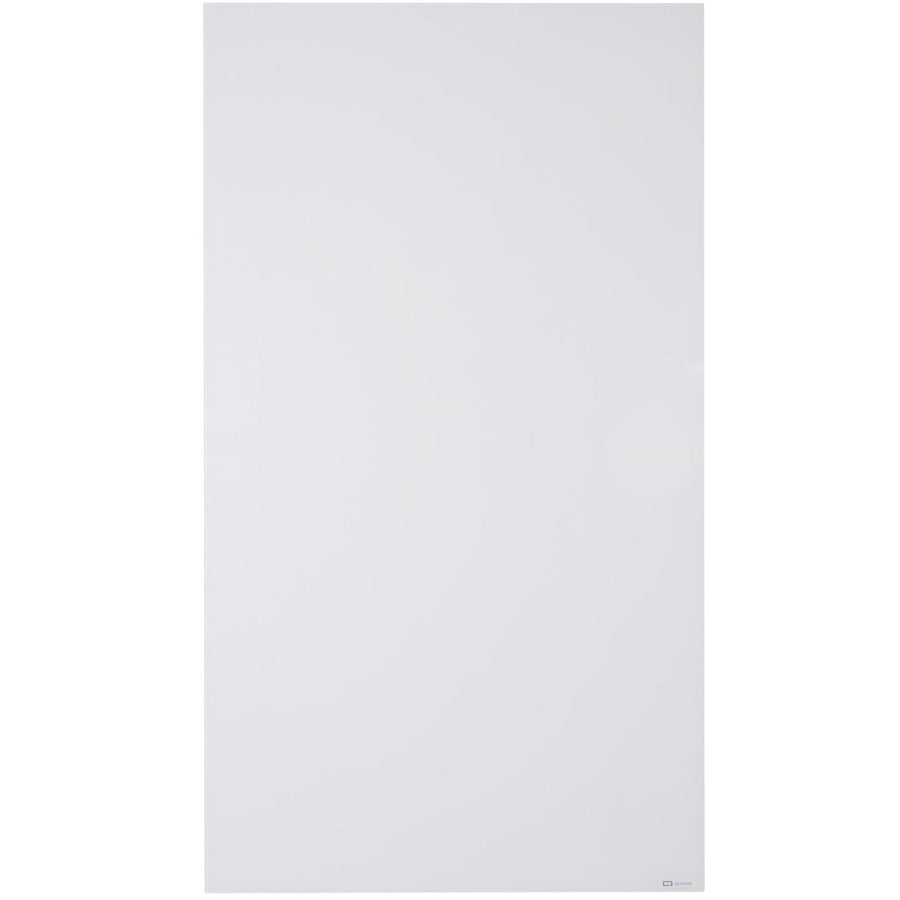 Quartet InvisaMount Vertical Glass Dry-Erase Board - 48x85, Frameless, QRTQ014885IMW