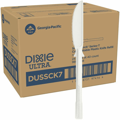 Georgia Pacific . Dixie Ultra SmartStock Cutlery Set, Natural Beige, 960 / Case, DXEDUSSCK7
