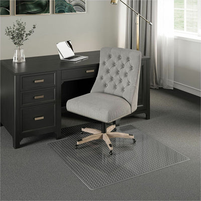 ES ROBBINS Everlife Chairmat w/Lip, Clear, ESR122173