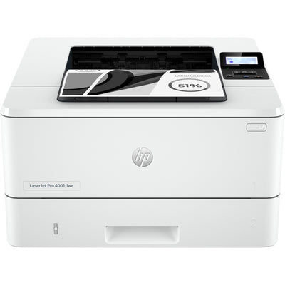 HP LaserJet Pro 4001dwe Printer, 15" x 8.5", White, HEW2Z601E