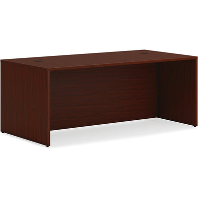 HON Mahogany Laminate Mod Desk Component, 29" Height x 72" Width x 36" Depth, Metal, Stain Resistant, HONLDS7236LT1
