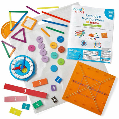 Learning Resources Extended Manipulative Home Kit, Multi, LRNH2M94464