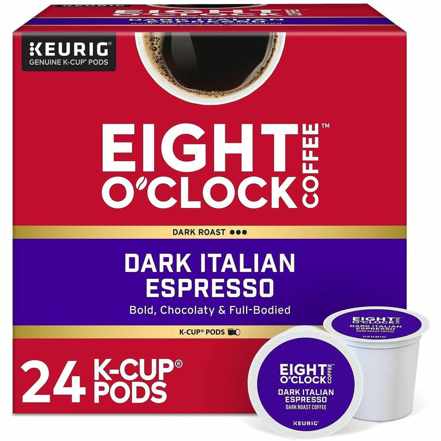 Eight O'Clock® Dark Italian Espresso Coffee, 24 / Box, GMT0631