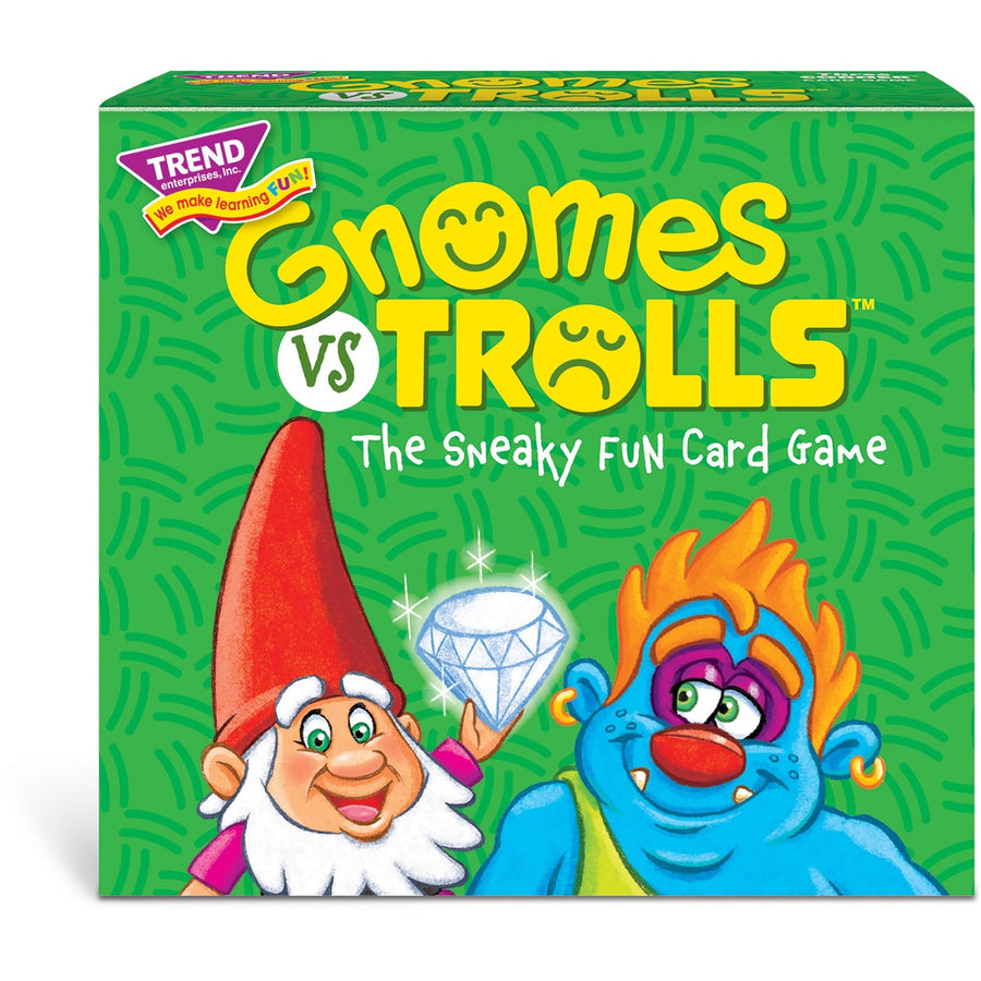 Trend Gnomes vs Trolls Three Corner Card Game, Colorful, TEPT20003