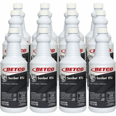 Betco Sanibet RTU Cleaner, Yellow, 12 / Carton, BET3421200CT