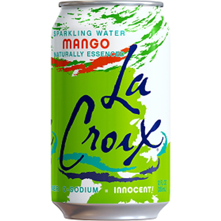 LaCroix Mango Flavored Sparkling Water, Calorie-free, 2 / Carton, LCX40103