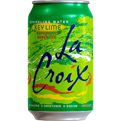 LaCroix Key Lime Flavored Sparkling Water, Calorie-free, 2 / Carton, LCX40108