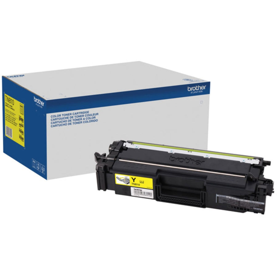 Brother Original Standard Yield Laser Toner Cartridge - Yellow -, 4EA/CT — view 1