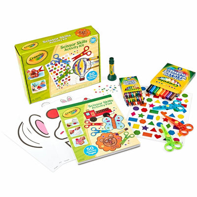 Crayola Young Kids Scissor Skills Activity Kit, Multi, 1 Kit, CYO811519