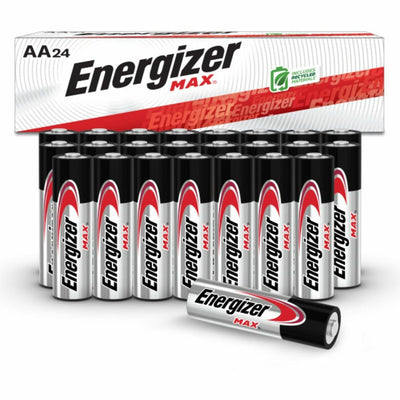 Energizer Max AA Alkaline Battery 4-Packs, Silver, 6 / Box, EVEE91BX