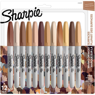 Newell Sharpie Fine Point Permanent Marker, 12 / Pack, SAN2154107