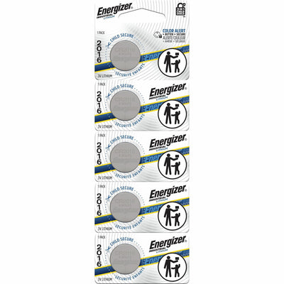 Energizer Industrial Battery, 5 / Pack, EVEECRN2016