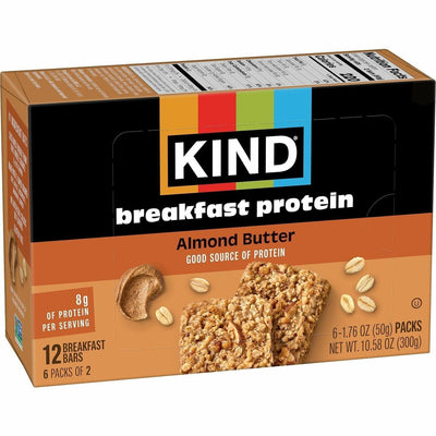 KIND Snacks Breakfast Protein Bars, 6 / Box, KND41935