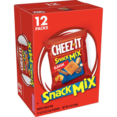 Kellanova Cheez-It Classic Snack Mix, 12 / Box, KEB11720
