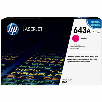 HP 643A ) Original Laser Toner Cartridge - Single Pack - Magenta -, /CT — view 1