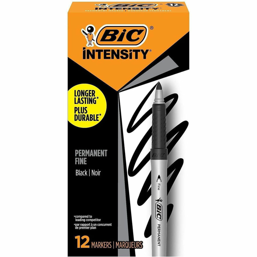 BIC Mark-it Fine Point Permanent Markers, 18 / Carton — view 1