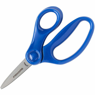 Fiskars 5" Pointed-tip Kids Scissors, Assorted, FSK1067052