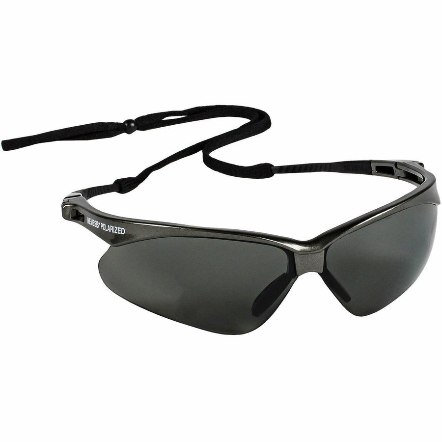 Kleenguard V30 Nemesis Safety Eyewear, Polycarbonate, Neck Cord, KCC28635