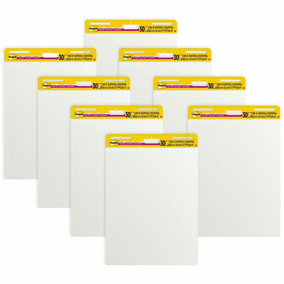 3M Post-it Super Sticky Easel Pad, 25" x 30", 8 / Pack, MMM559VAD8PK
