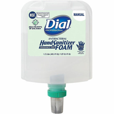 Henkel Dial Hand Sanitizer Foam Refill, White, DIA19717