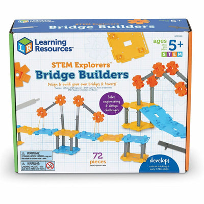 Learning Resources STEM Explorers Bridge Builders, Multi, LRNLER9461