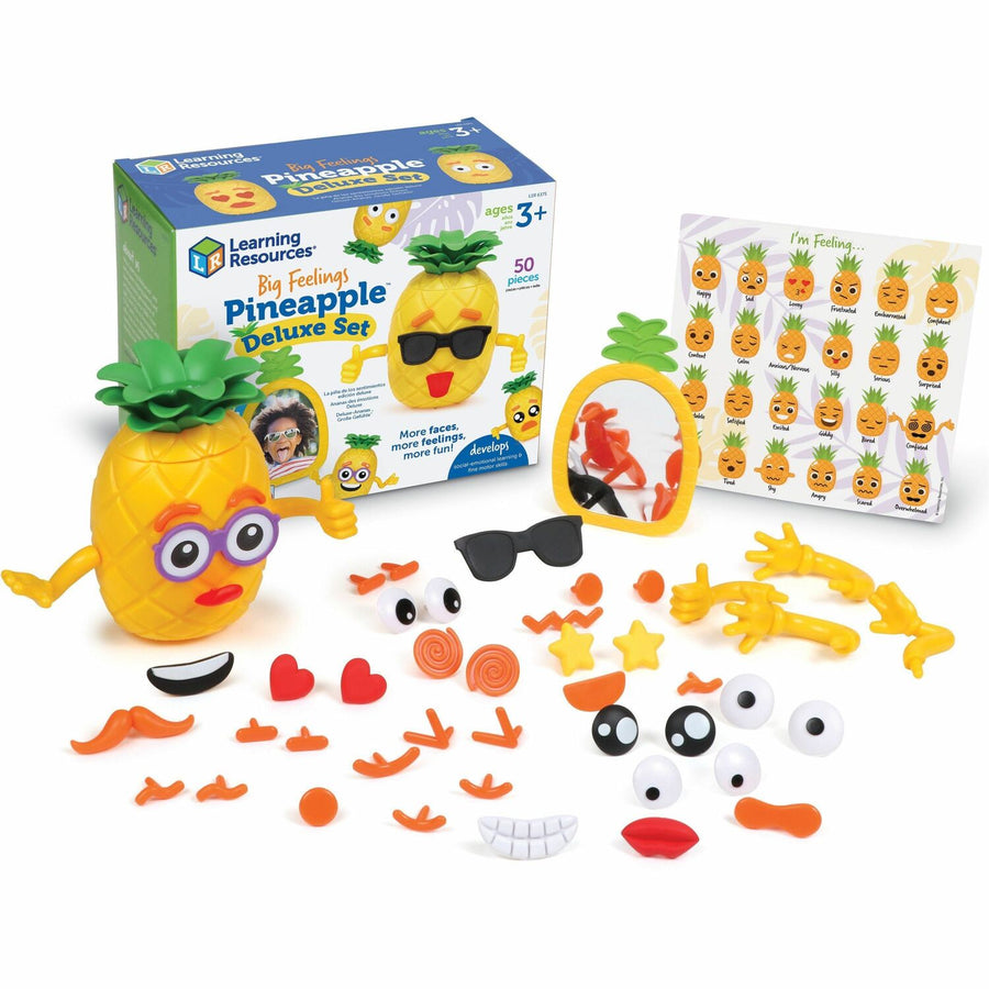 Learning Resources Big Feelings Pineapple Deluxe Set, 3.3" x 6.3", LRNLER6375