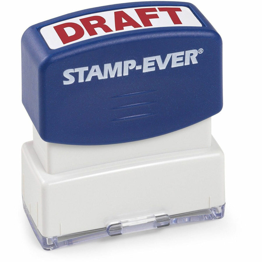 Trodat Stamp-Ever Pre-Inked DRAFT HERE Stamp, TDT5947