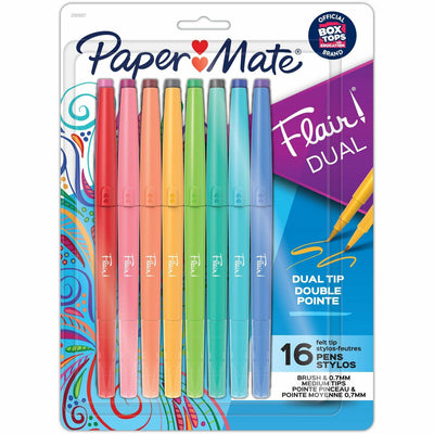 Newell Paper Mate Flair Duo Pens, 16 / Pack, PAP2181607