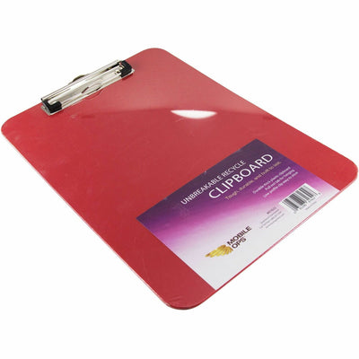 Baumgartens Mobile OPS Unbreakable Clipboard Red ), 12EA/PK 6PK/CT — view 1
