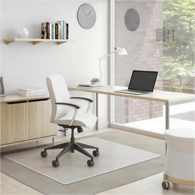 Deflecto SuperMat Medium Pile Carpet Chairmat, Clear, DEFCM14142