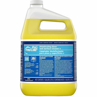 Procter & Gamble PRO LINE Pro Line Floor&Surface Cleaner II, Yellow, 4 / Carton, PGC02039