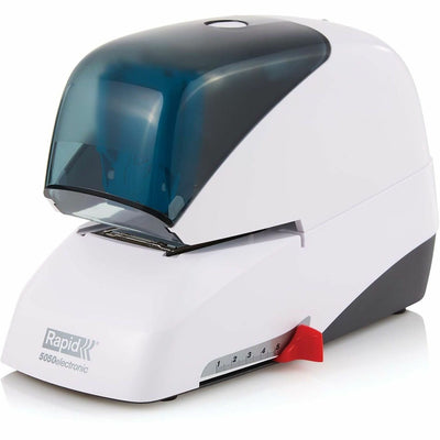 ACCO Rapid Electric Stapler, White, RPD73157