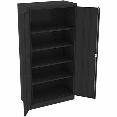 Tennsco Standard-size Storage Cabinet, Black, TNN7218BLK