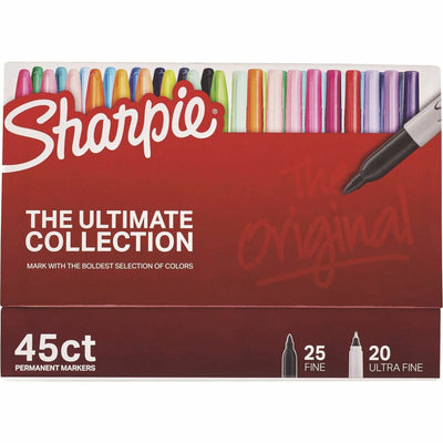 Newell Sharpie Ultimate Collection Permanent Markers, 45 / Box, SAN2199818