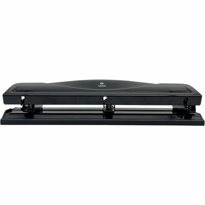 Business Source Nonadjustable 3-Hole Punch, Black, BSN65655