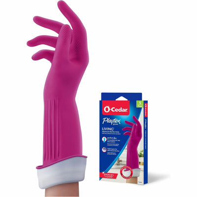 Freudenberg Household Products LP O-Cedar Playtex Living Gloves, Pink, 2 / Pair, FHP166118