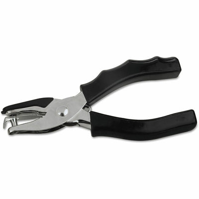Universal Manual Hole Punch, Black, UNV74321