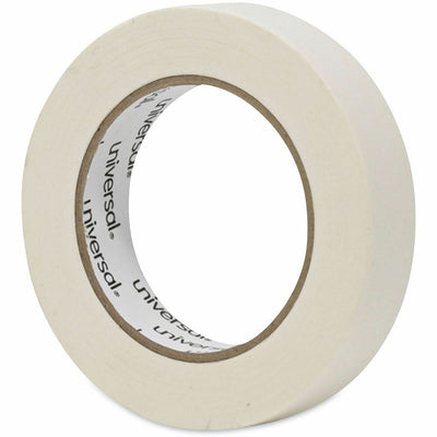 Universal General-Purpose Masking Tape, 3" Core, 24 mm x 54.8 m, Beige, 3/Pack, UNV51301