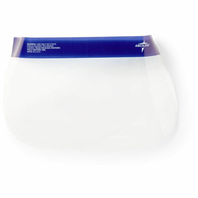 Medline Disposable Full-Length Face Shields, 24 / Box, MIINONFS300