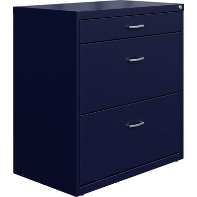 NuSparc Pencil Drawer Lateral File, Navy, NPRLF318BBNY