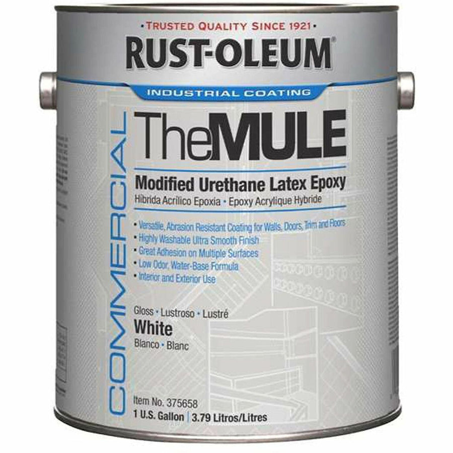 Rust-Oleum Modified Urethane Latex Epoxy (MULE), White, Surface Wash, 2 / Carton, RST375658