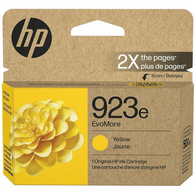 HP EvoMore 923e Original High Yield Inkjet Ink Cartridge - Yellow -, HEW4K0T6LN