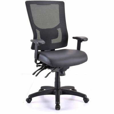 Lorell Conjure High-Back Office Chair, Black, LLR62040
