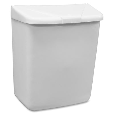 Hospeco Menstrual Care Product Waste Receptacle, White, HOS250201W