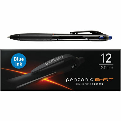 TOPS Pentonic Retractable Ballpoint Pens, 1 Dozen, PNTPEN12123