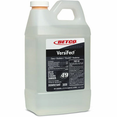 Betco VersiFect FastDraw Disinfectant/Virucide, Clear, BET38204700