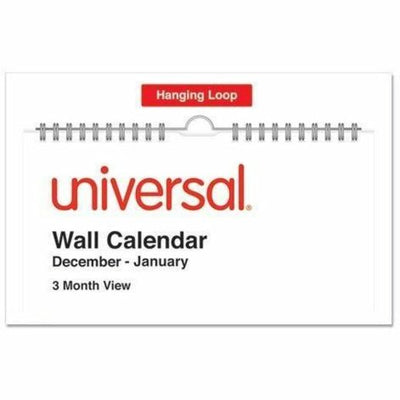 Universal Calendar, 12", UNV71003