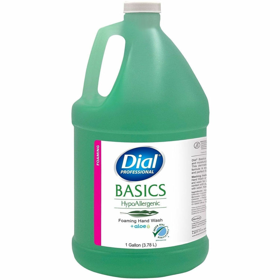 Dial Basics HypoAllergenic Foam Hand Soap, Green, Silicone-free, DIA35438