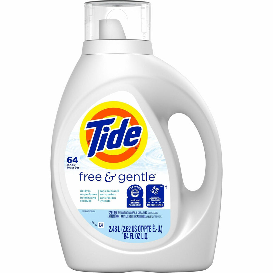 Tide Free & Gentle Detergent, White, Phosphate-free, PGC12144