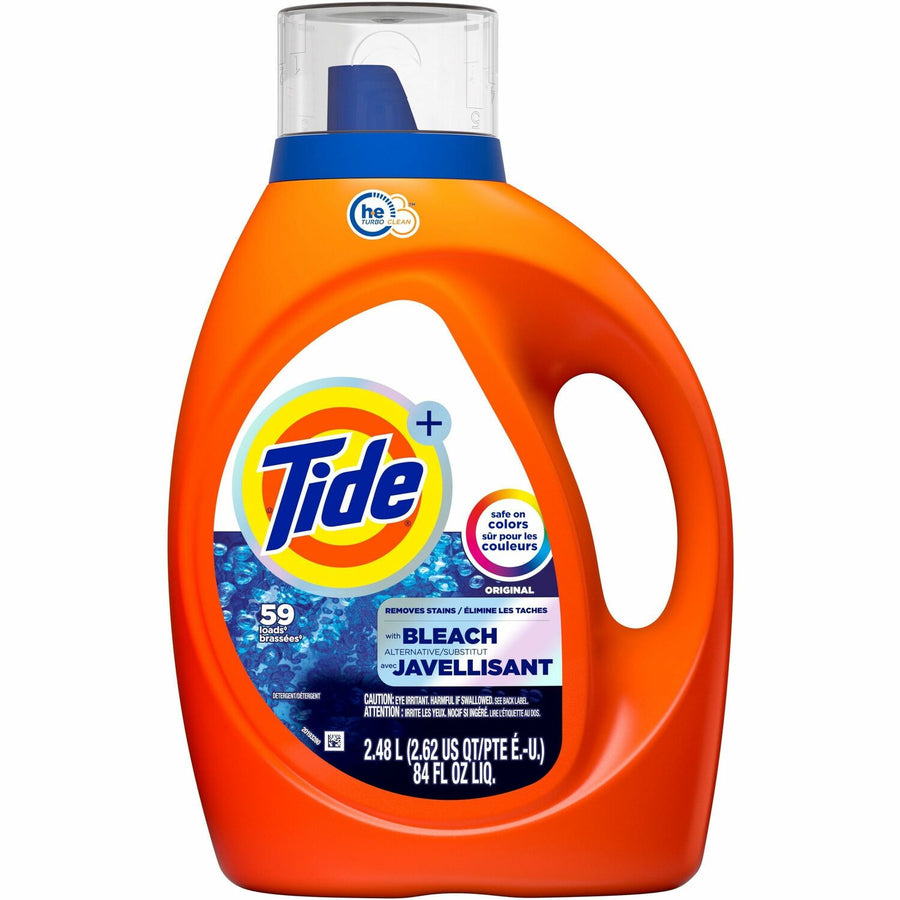 Tide Plus Liquid Detergent, Orange, Bleach-free, 1 Bottle, PGC12241